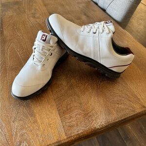 FootJoy Men's White Golf Shoes